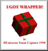 Then Wendy wraped me up in a box and made me the Christmas present!  I think I see some payback coming!