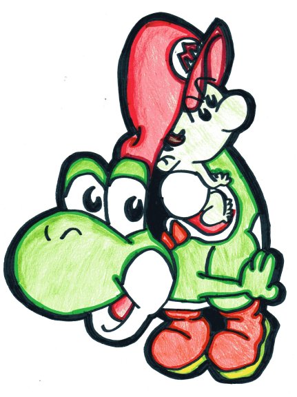 Baby Mario Drawings