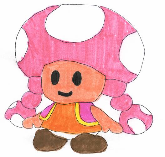 Paper Toadette